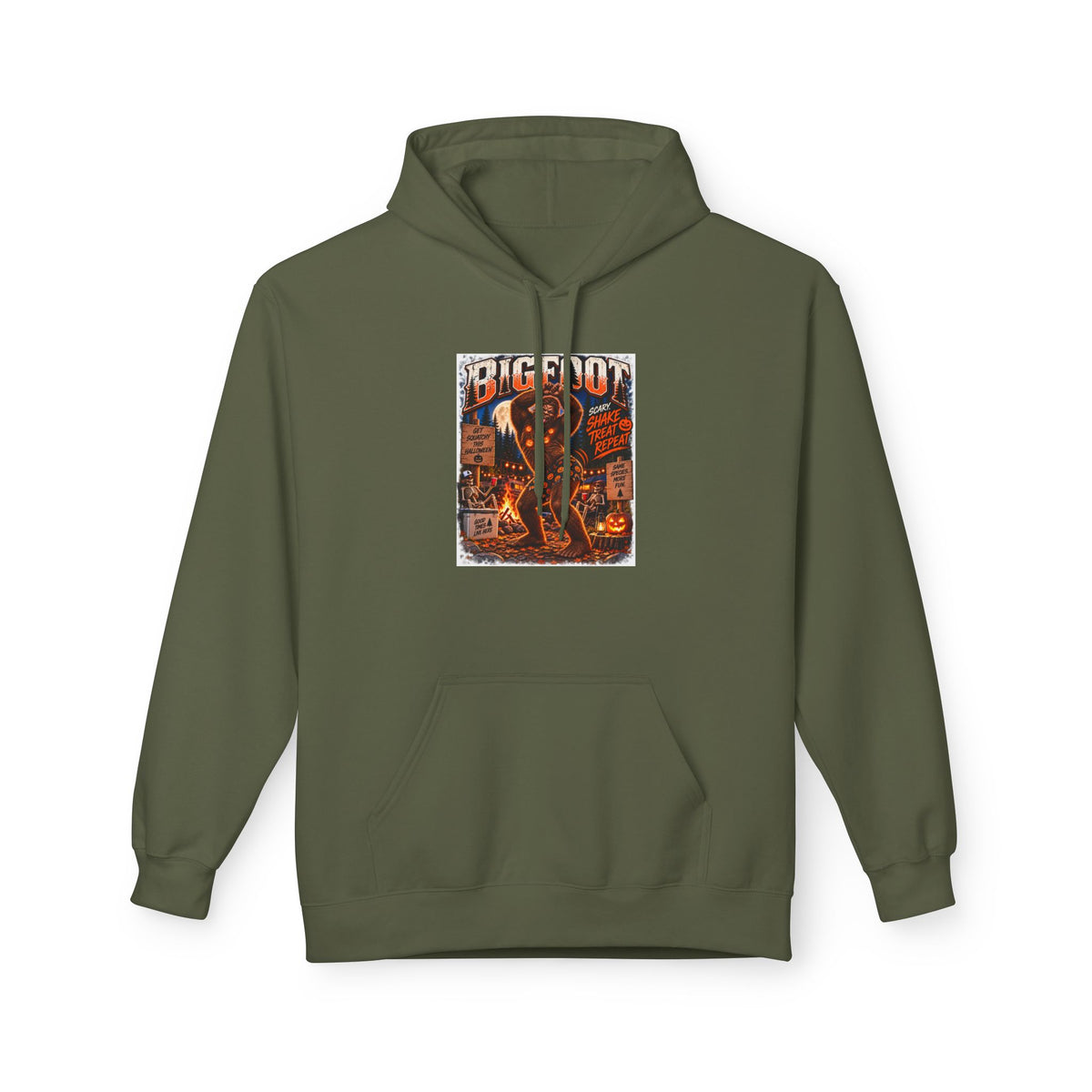 Vintage Horror Movie Collage Hoodie | Retro B-Movie Poster Design