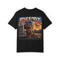 Back-Print  Bigfoot Trucker Vintage Graphic T-Shirt | Sasquatch Highway Retro Design