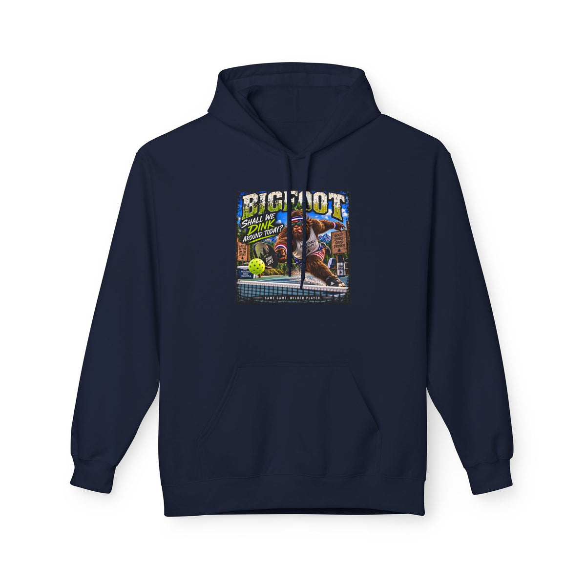 Bigfoot Comic Cover Hoodie | Sasquatch Retro Illustration