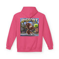 Back Print -  Bigfoot Retro Poster Hoodie | Sasquatch Vintage Cryptid Design