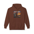 Bigfoot Road Trip Hoodie | Retro Neon Sasquatch Poster