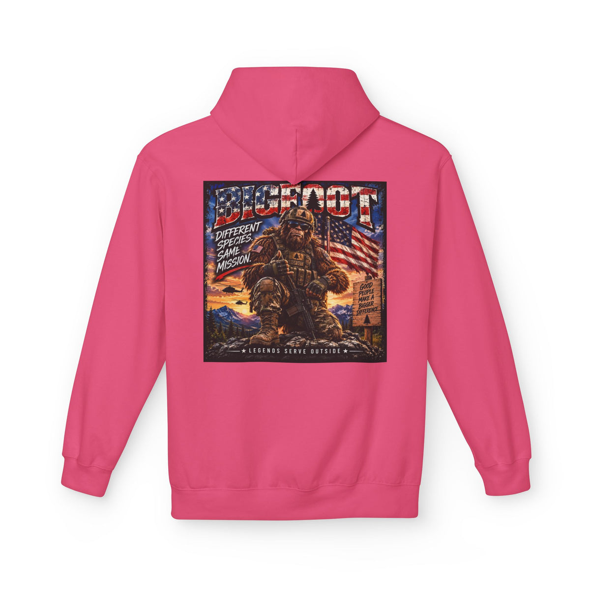 Copy of American Eagle Flag Vintage Sunset Hoodie | Patriotic USA Graphic