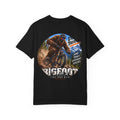BackPrint -  Dirt Therapy Mountain Biker Graphic T-Shirt | Bigfoot Trail Adventure