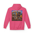 Back Print -  Bigfoot Adventure Illustration Hoodie | Retro Sasquatch Forest Design