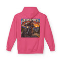 Back Print - Bigfoot Monster Truck Vintage Poster Hoodie | Off-Road Racing Graphic