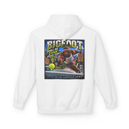 Back Print -  Bigfoot Comic Cover Hoodie | Sasquatch Retro Illustration