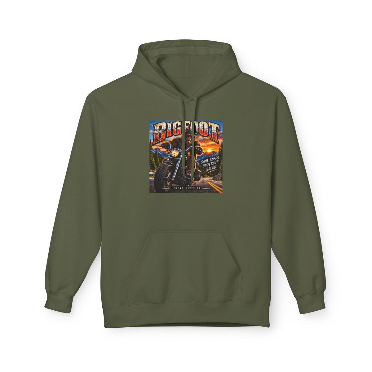 Bigfoot Monster Truck Vintage Poster Hoodie | Off-Road Racing Graphic