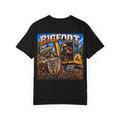 Back Print -Bigfoot Digs Different excavator shirt | T-Shirt