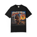 Bigfoot Trucker Vintage Graphic T-Shirt | Sasquatch Highway Retro Design