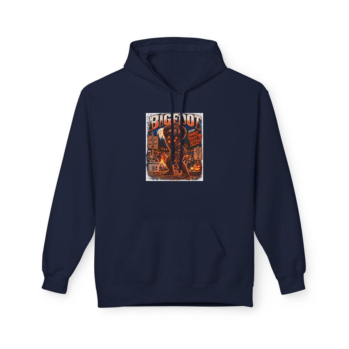 Vintage Horror Movie Collage Hoodie | Retro B-Movie Poster Design