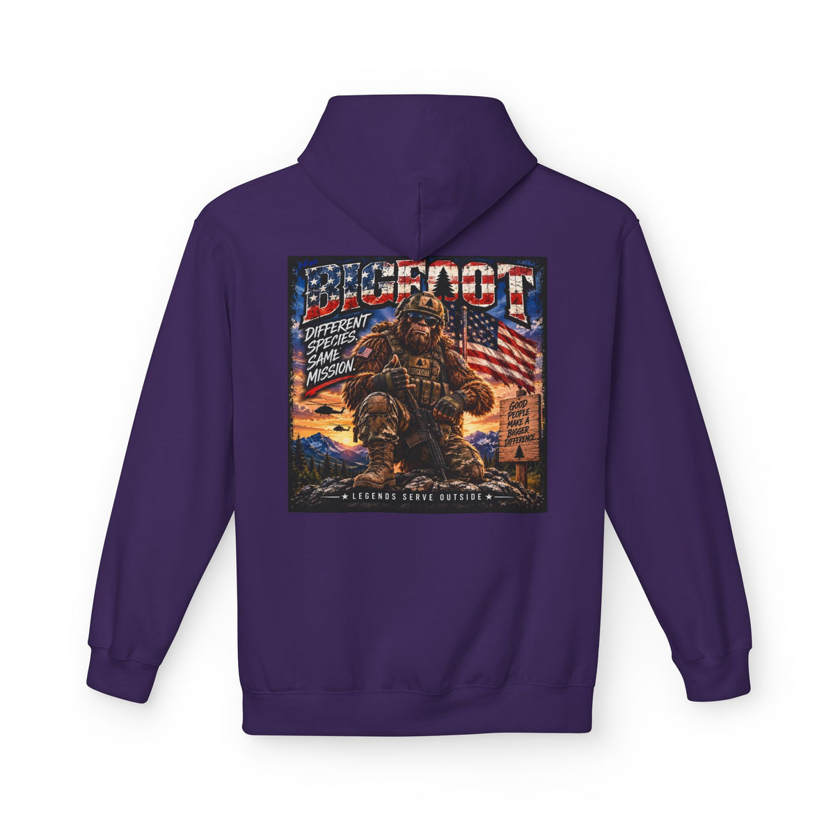 Copy of American Eagle Flag Vintage Sunset Hoodie | Patriotic USA Graphic